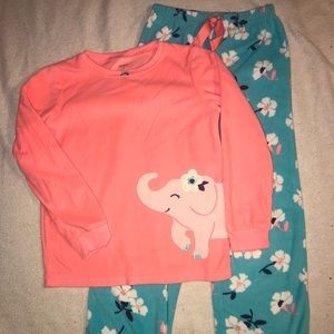 Girls Fleece Pj Set
